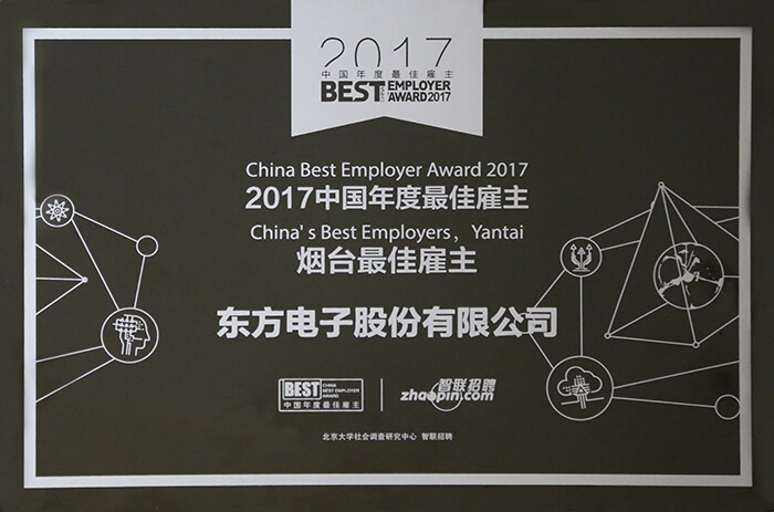 2017年中國年度最佳雇主